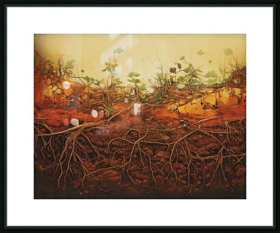 From Root to Shoot Picture Frame print
