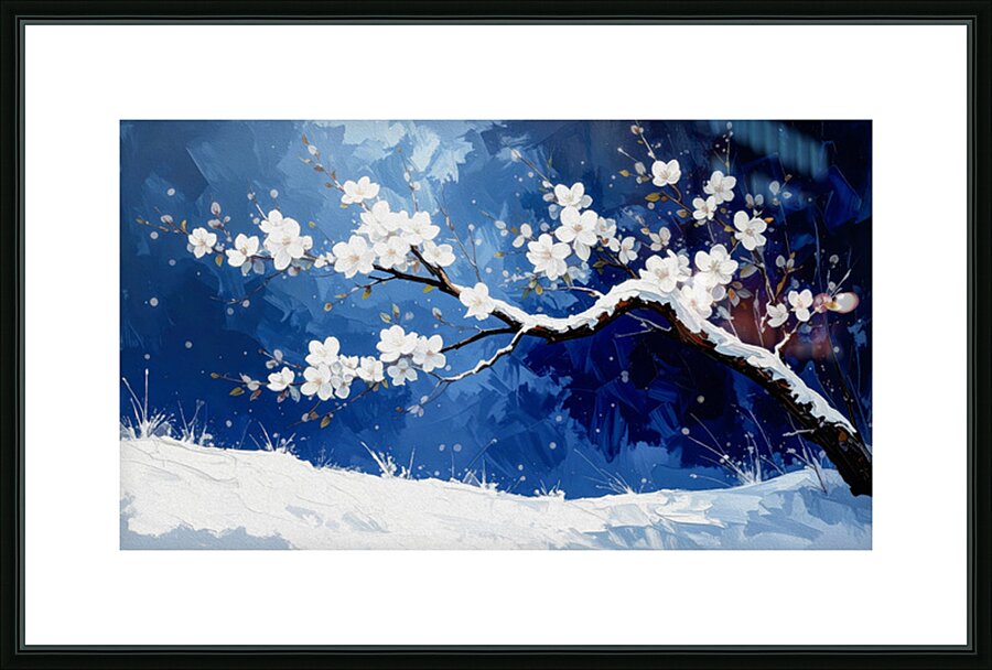 Frozen in Time Picture Frame print