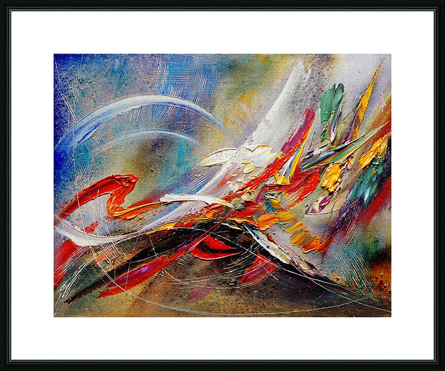 Swept Away Picture Frame print