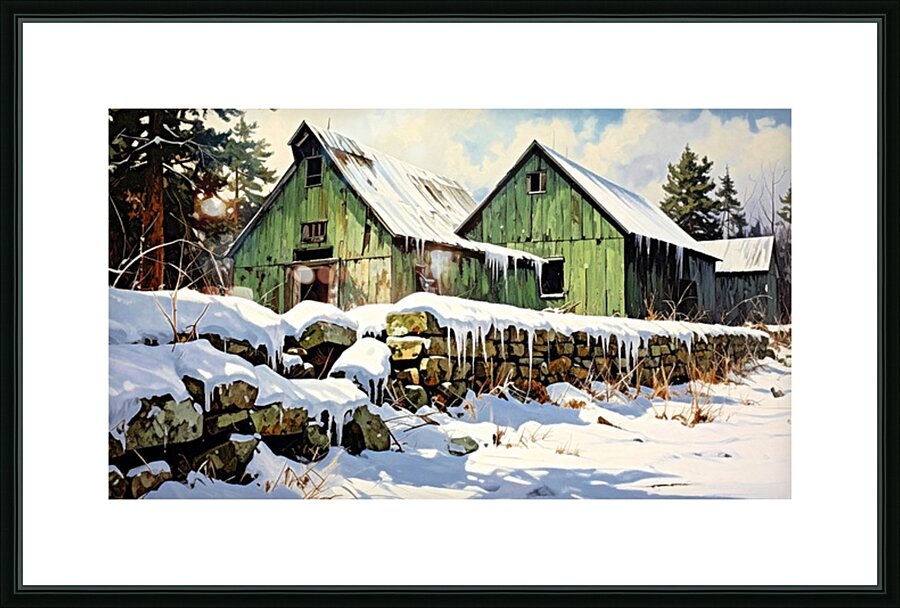Looks Abandoned  Picture Frame print