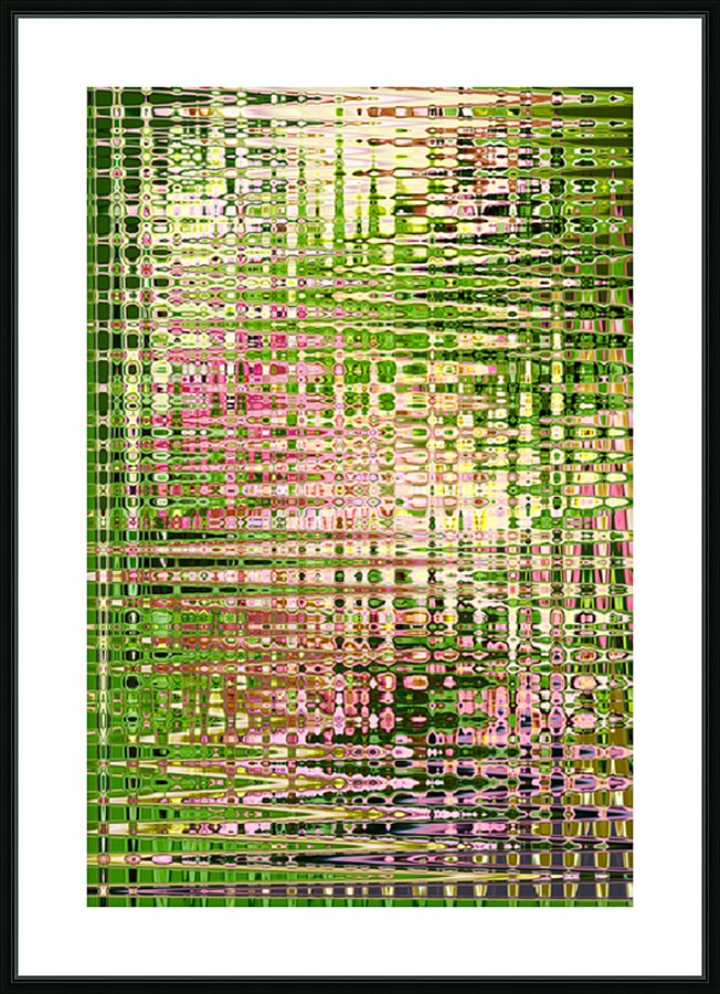 A Sixties Abstract Print Picture Frame print
