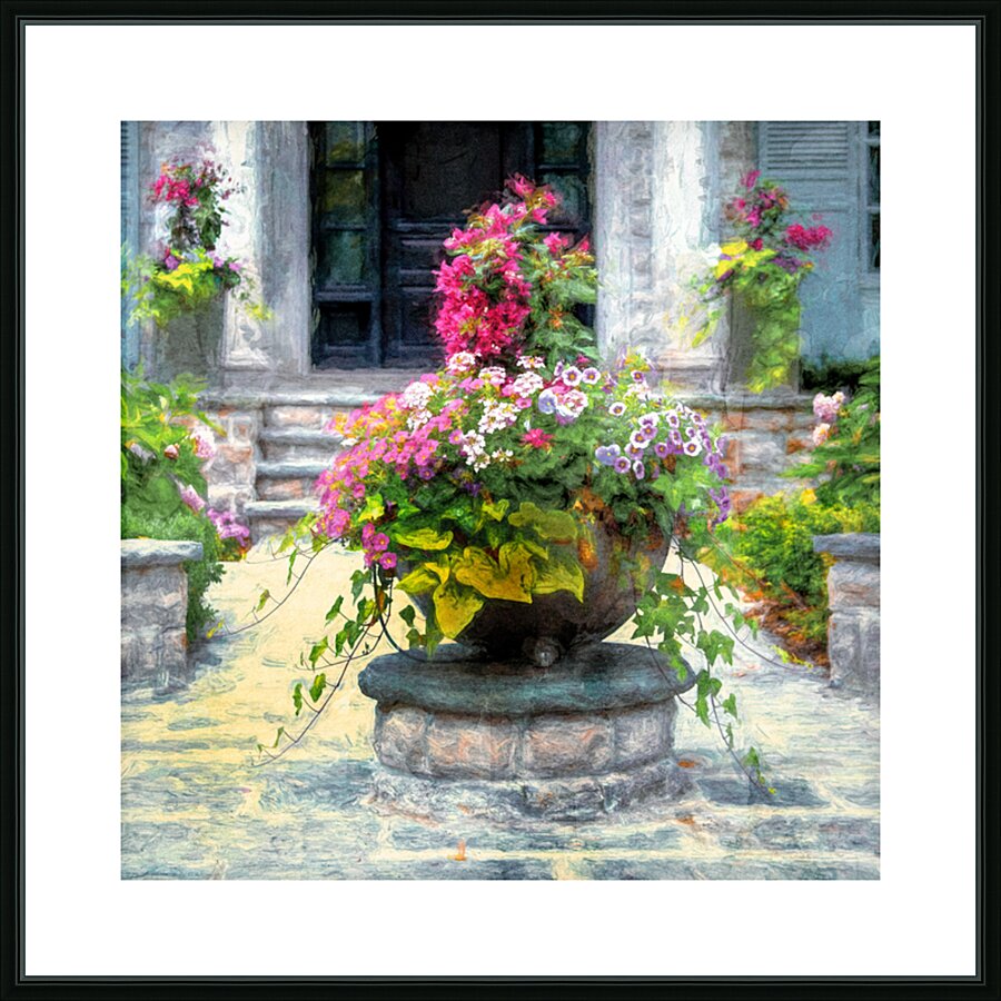 A Beautiful Greeting  Picture Frame print