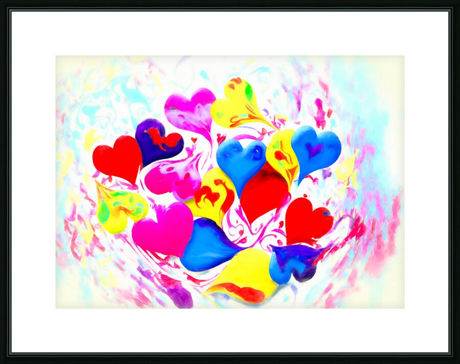 Let Your Heart Dance Picture Frame print