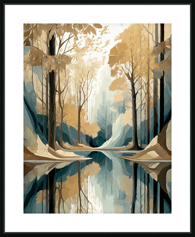 Dreamy Forest Picture Frame Printing