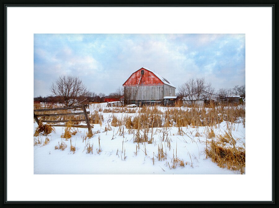 Another Barn Picture Frame print