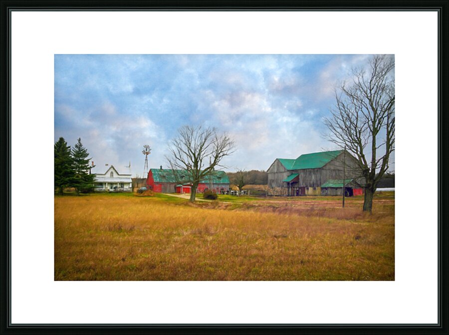 Somewhere in Canada Picture Frame print