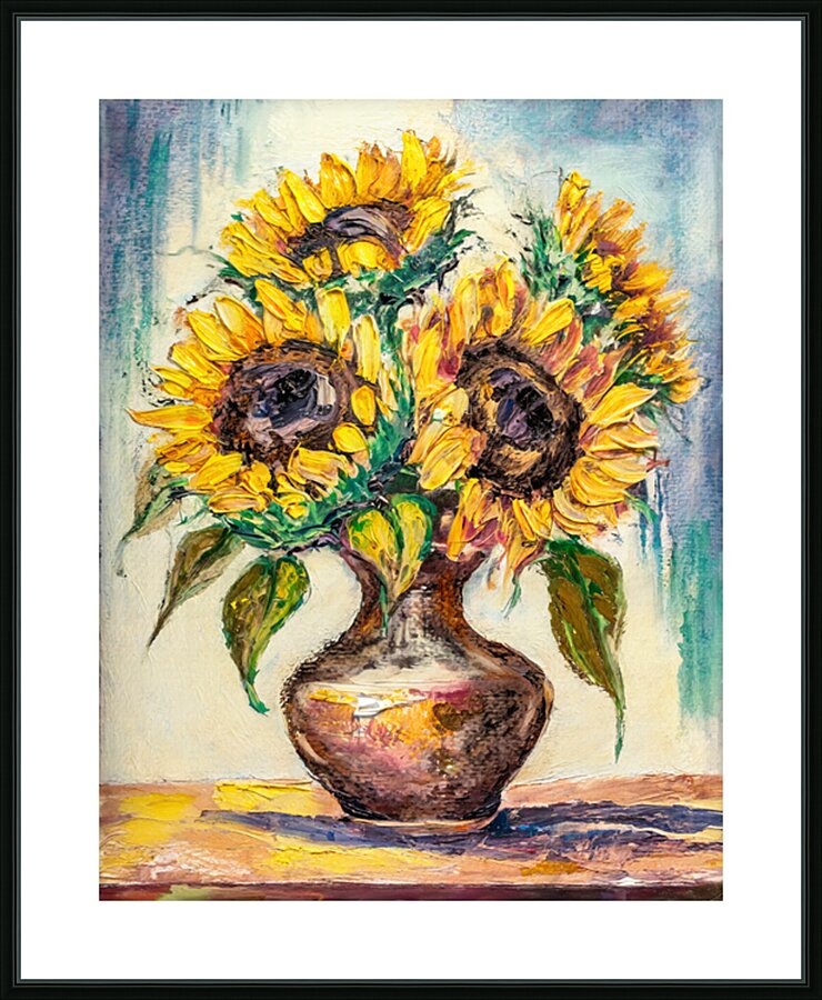 Sunflowers Picture Frame print