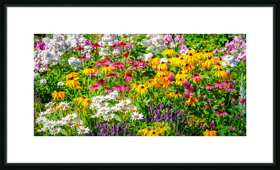 Colorful Assembly Picture Frame print