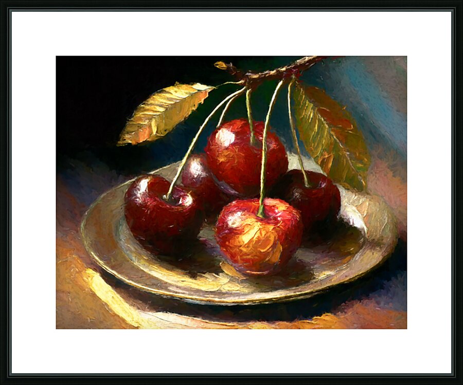 Healthy Snack Picture Frame print