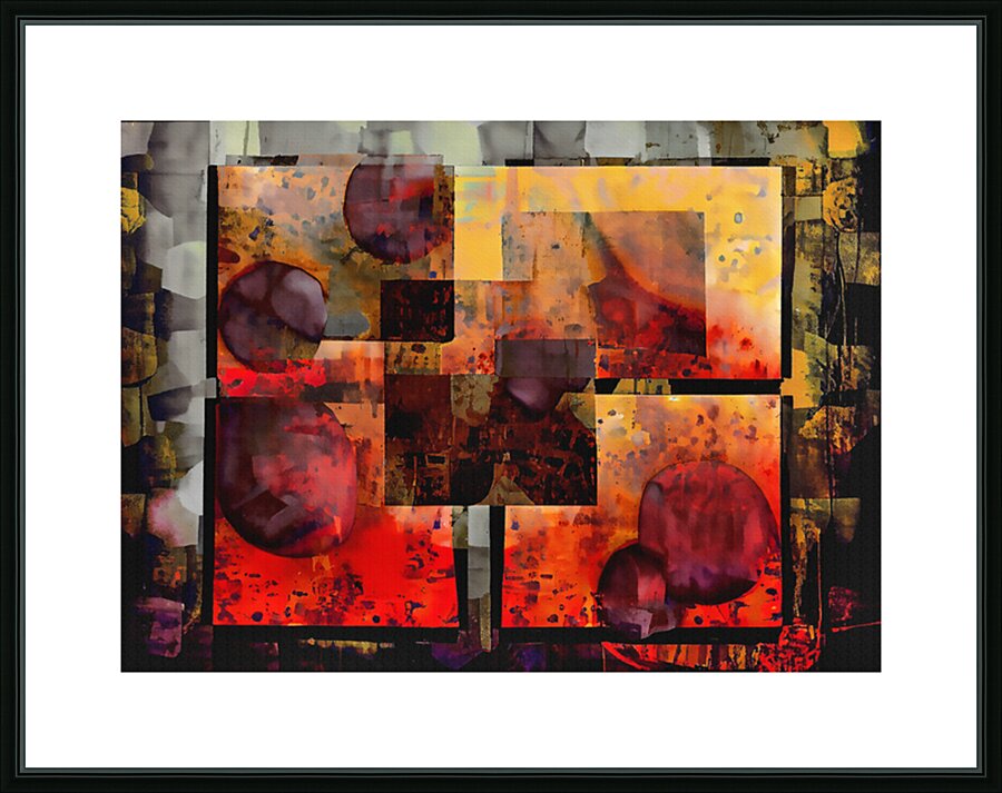 Dark and Dramatic Picture Frame print