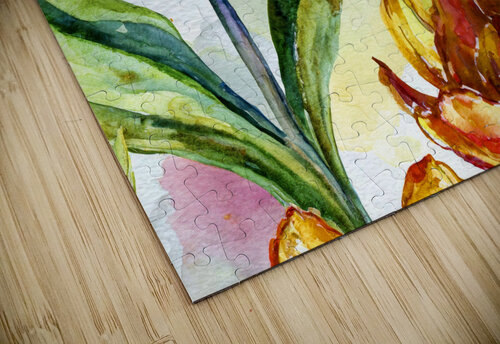 Tulips All Opened Up Thea Menagh puzzle
