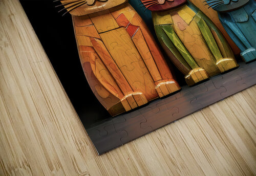 Colourful Cats Thea Menagh puzzle