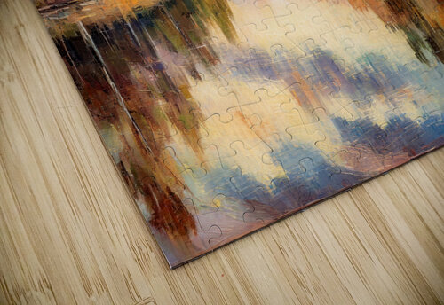 Muskoka Fall Reflections Thea Menagh puzzle