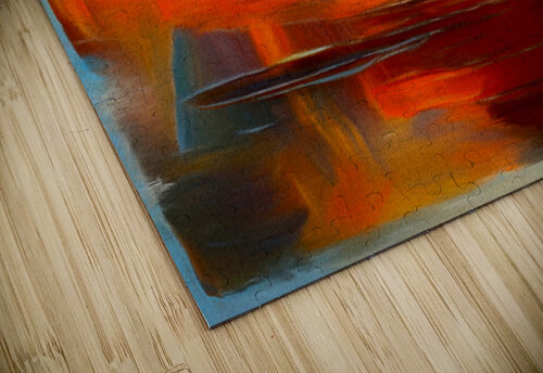 Vibrant Paint Strokes Thea Menagh puzzle