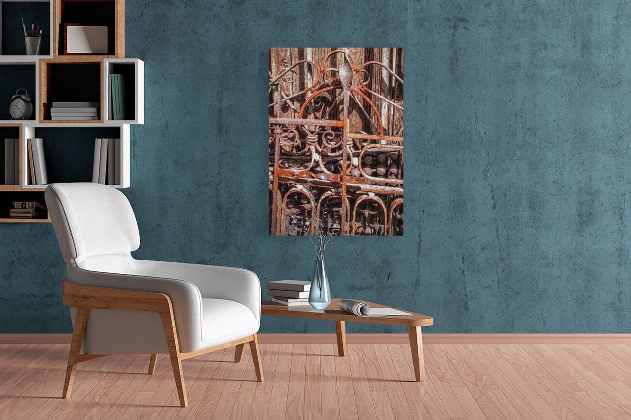Rusty Iron Headboards Reproduction