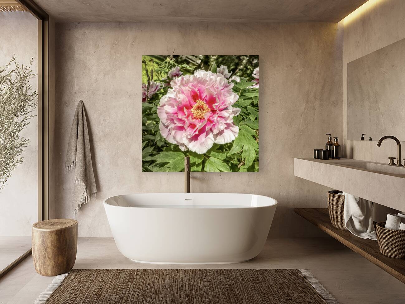 Pick the Largest Pink Peony Reproduction