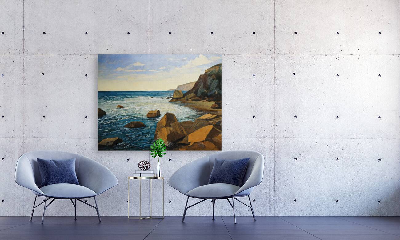 Rocky Shore Reproduction