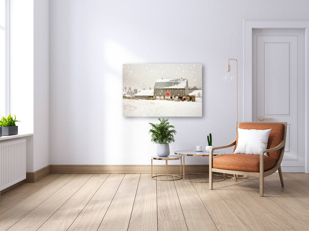 Little Red Square Reproduction