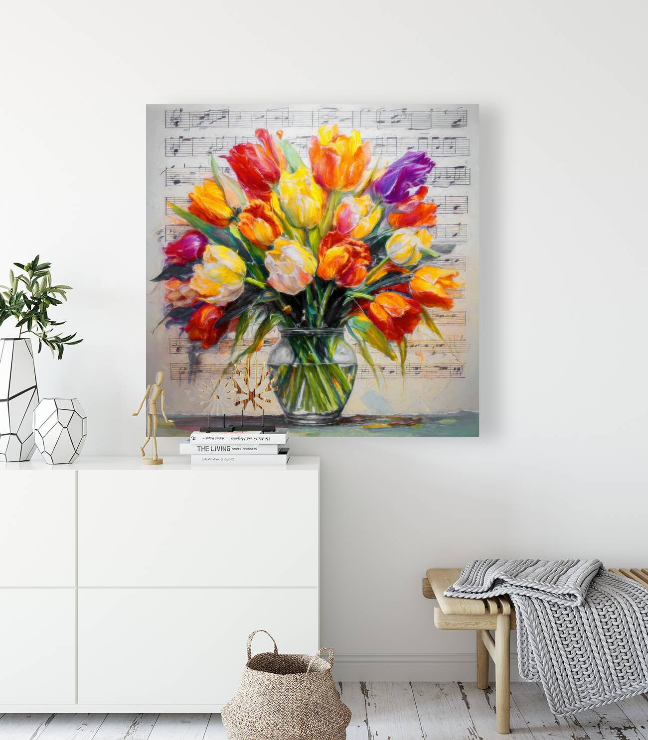 Parrot Tulips Reproduction
