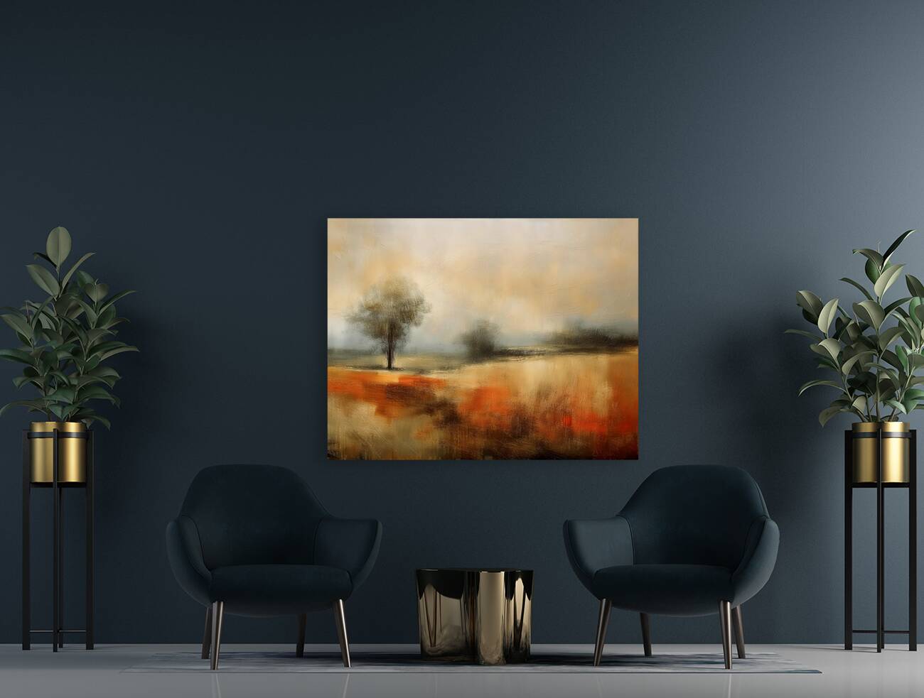 VINTAGE LANDSCAPE Reproduction