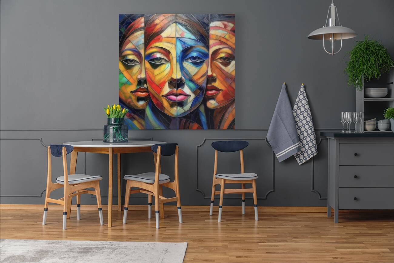 Abstract Faces Reproduction