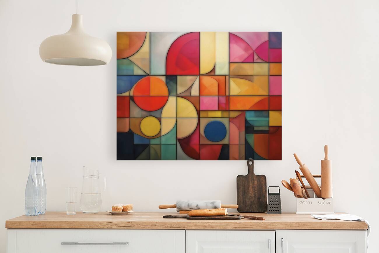 Colourful Abstract Reproduction