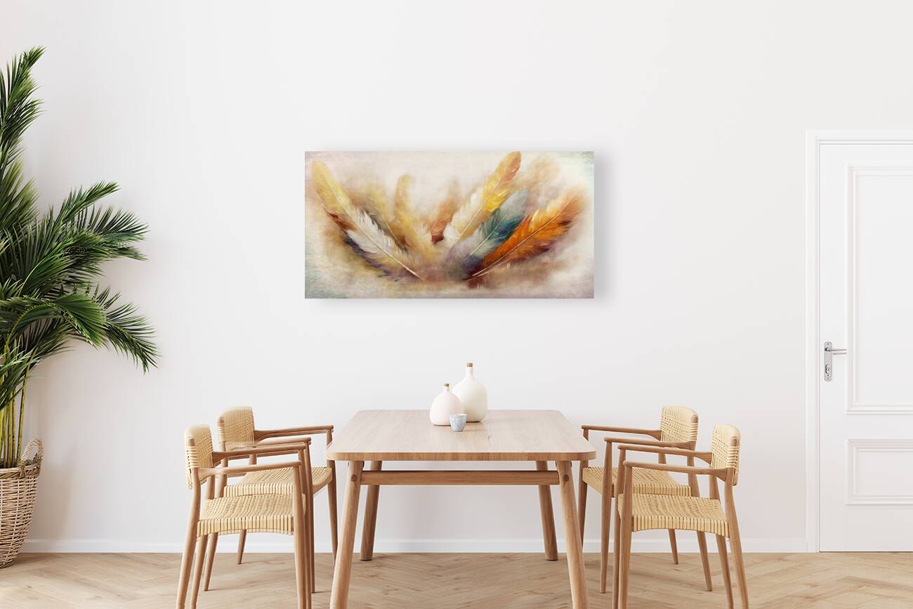 Feather Greetings Reproduction