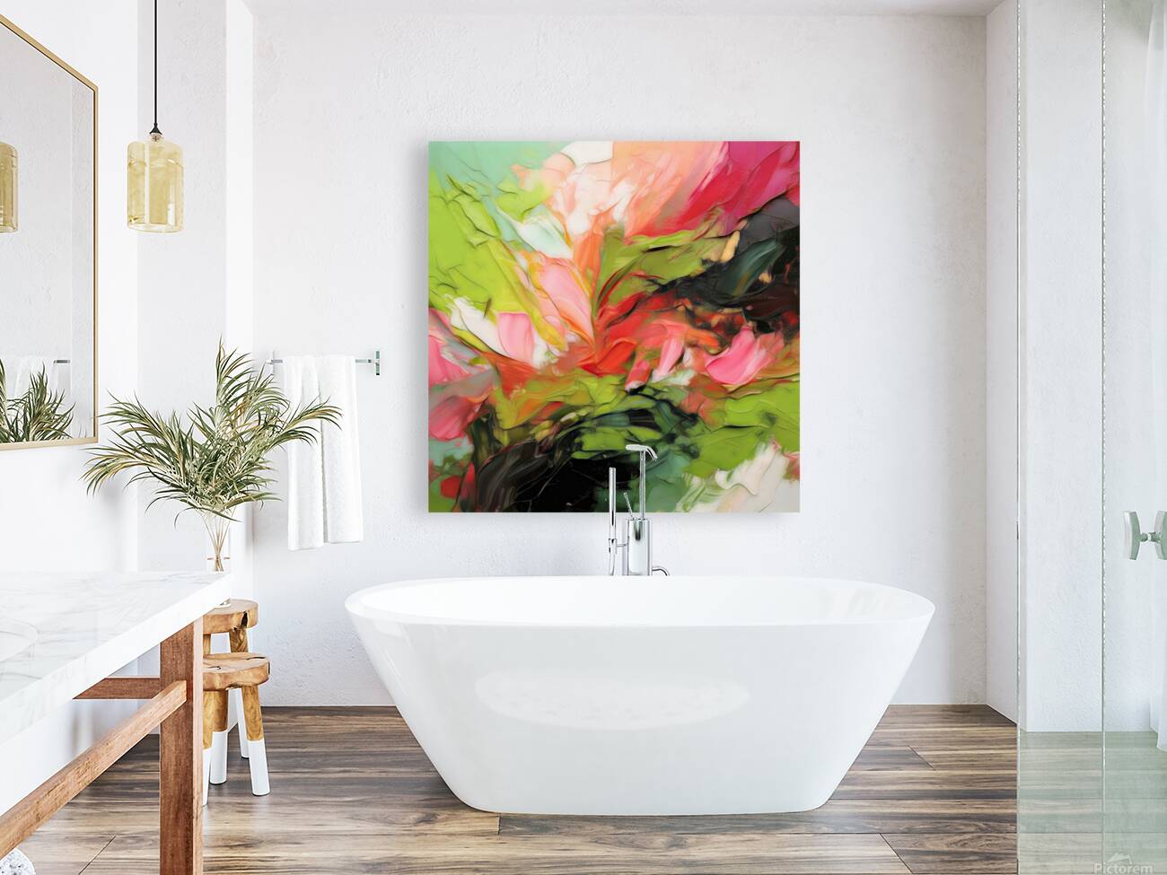 Abstract Wallart  Reproduction