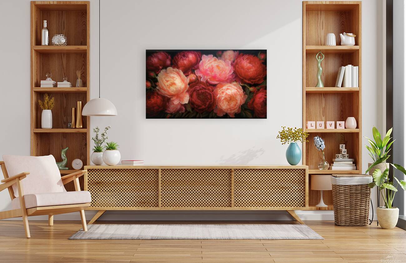 Peony Passion Reproduction