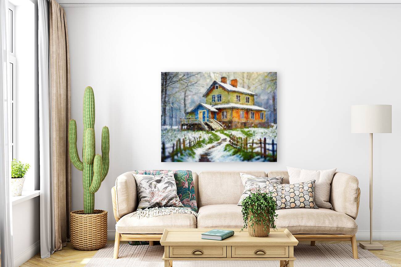 An Artist Lives Here Reproduction