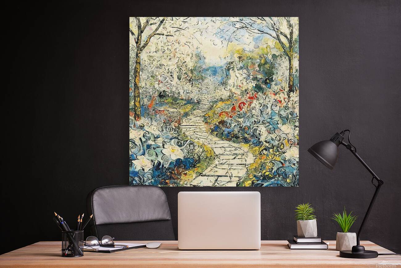 Path Through the Garden Reproduction