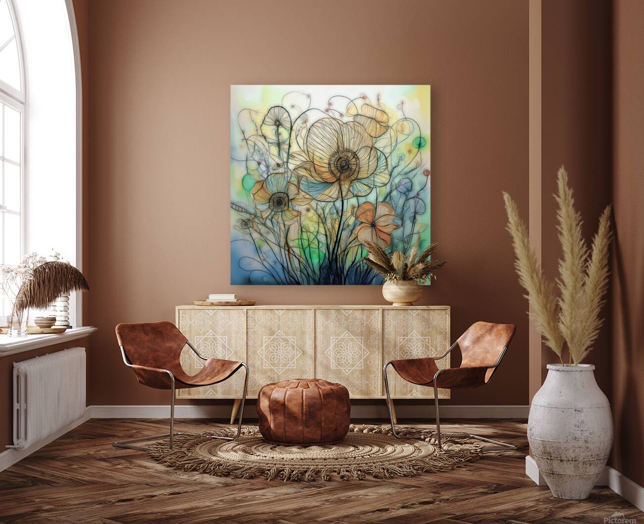 Surreal Flowers Reproduction