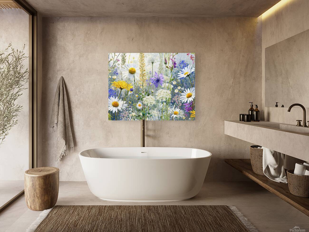 Meadow in Bloom  Reproduction