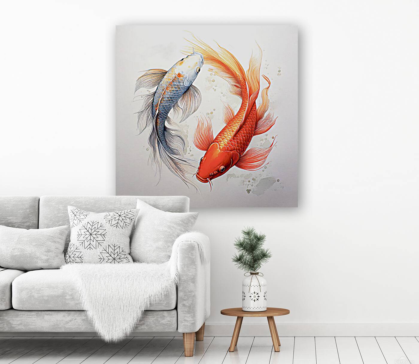Koi Merry-Go-Round Reproduction