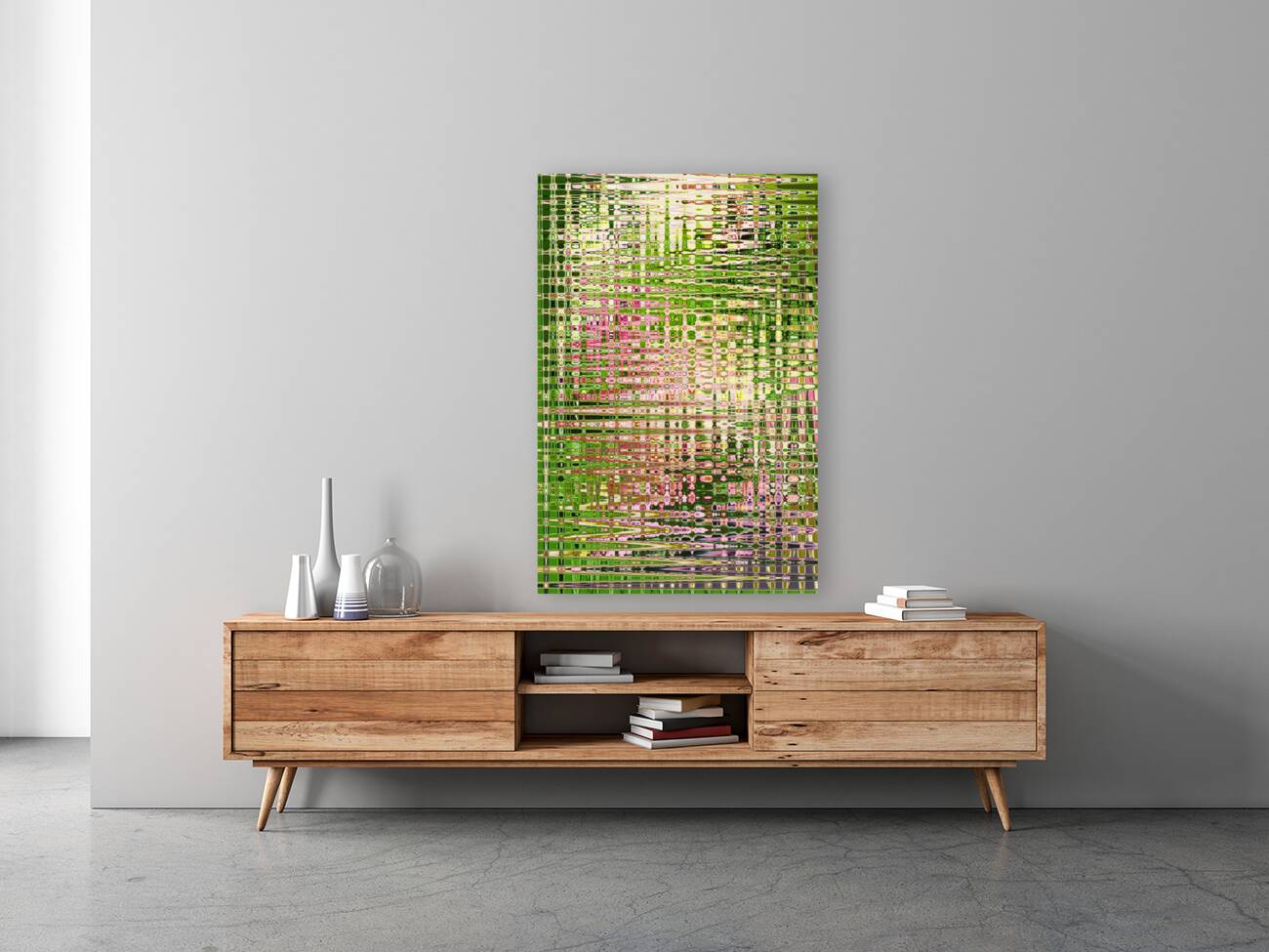 A Sixties Abstract Print Reproduction