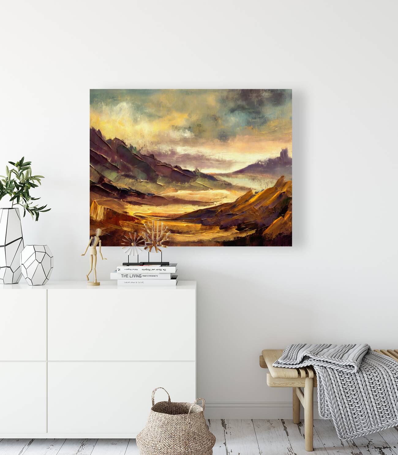 Dark Hills and Valleys Reproduction