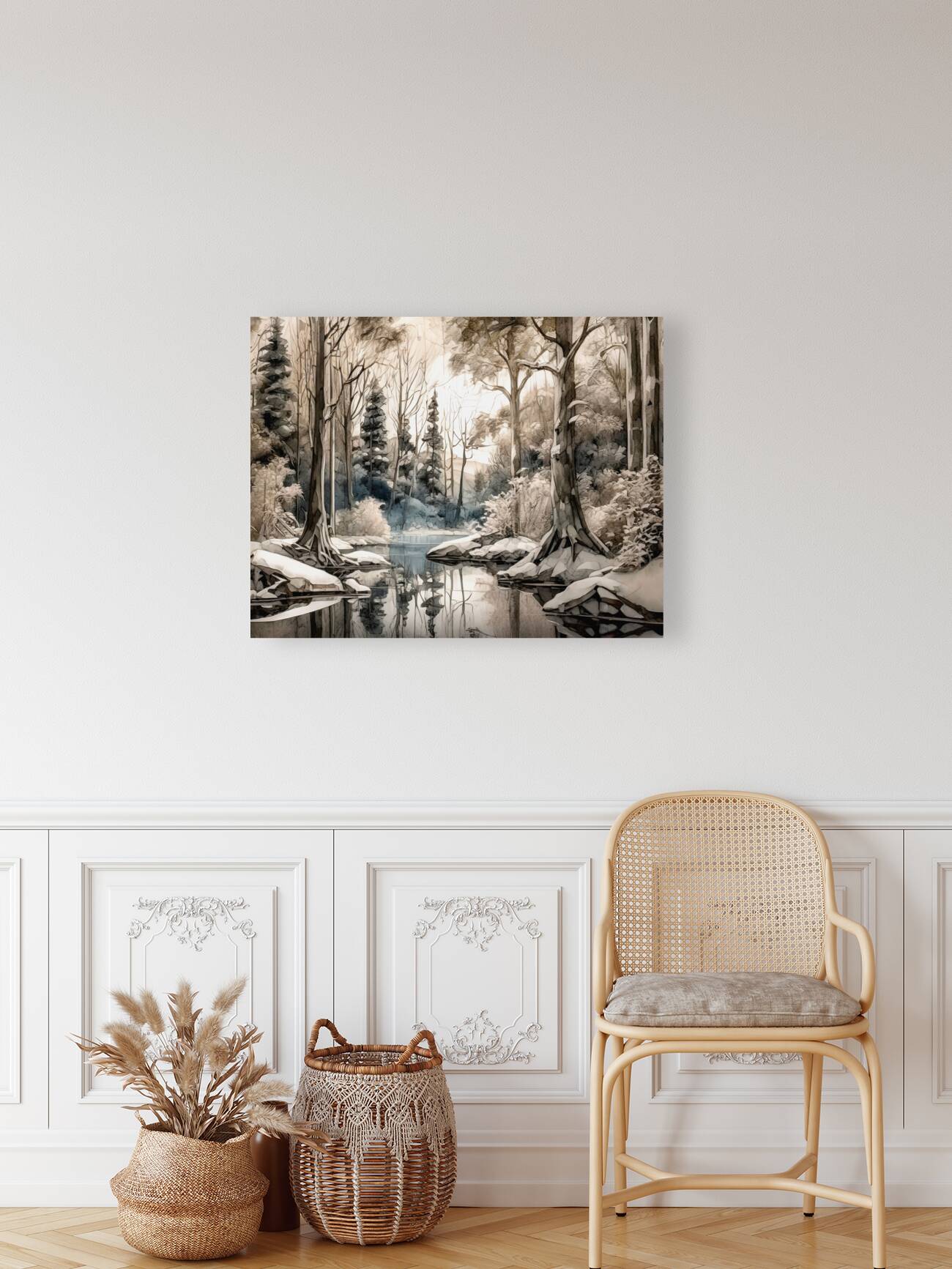 Winter Landscape Reproduction