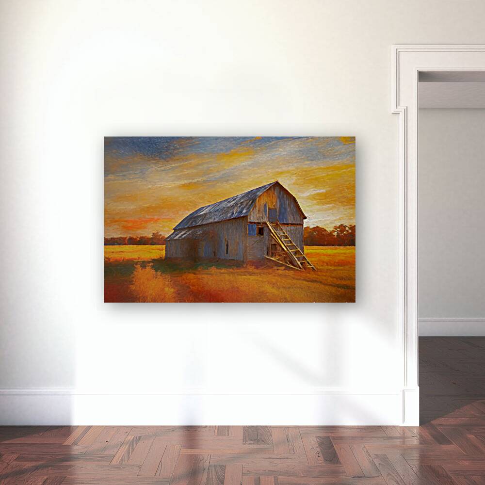 Abandoned Barn Reproduction