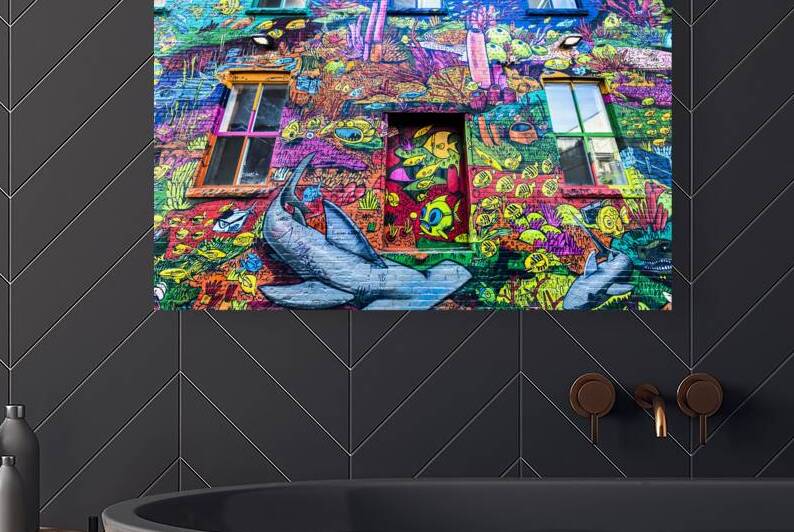 Graffiti Alley in Toronto by Thea Menagh