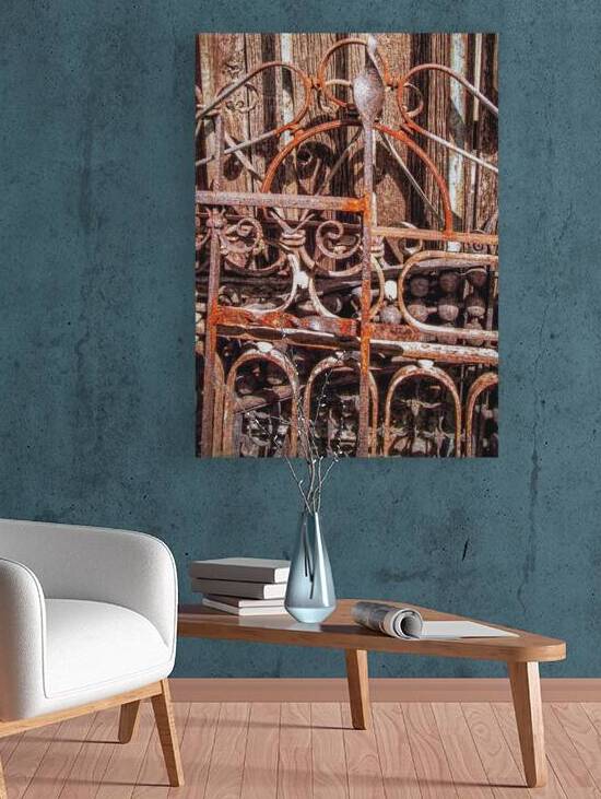 Rusty Iron Headboards Reproduction