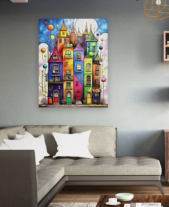 Happy Houses by Thea Menagh