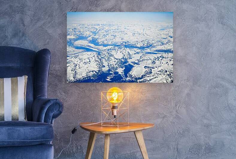 Flying Over Greenland by Thea Menagh