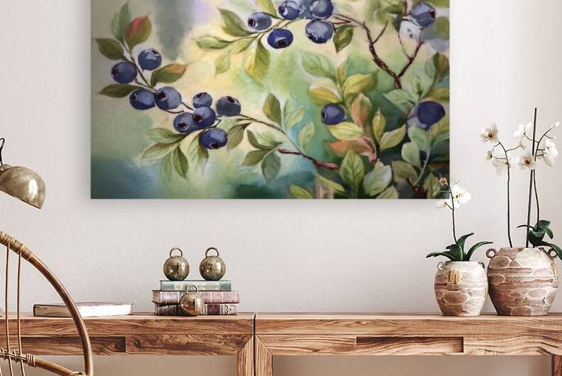 Ready for the Blueberry Pie by Thea Menagh