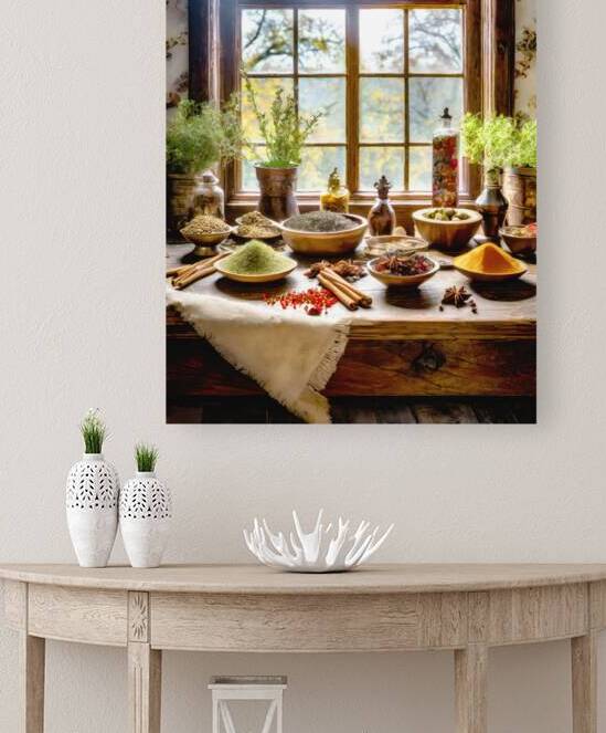Spices Herbs and Oils by Thea Menagh