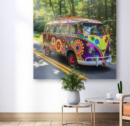 Nothing More Fun than a Hippy Van by Thea Menagh