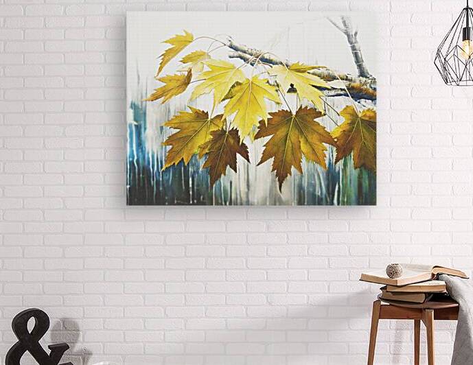 Leaves Almost Gone by Thea Menagh