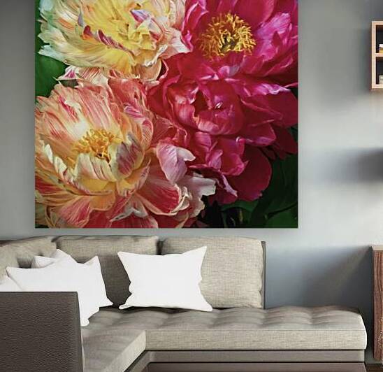 Soft As a Cloud Peonies by Thea Menagh