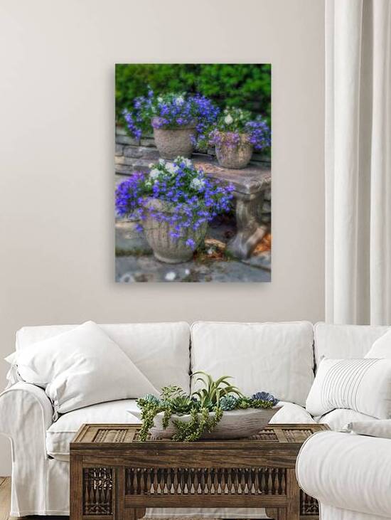 Planters in Blue by Thea Menagh