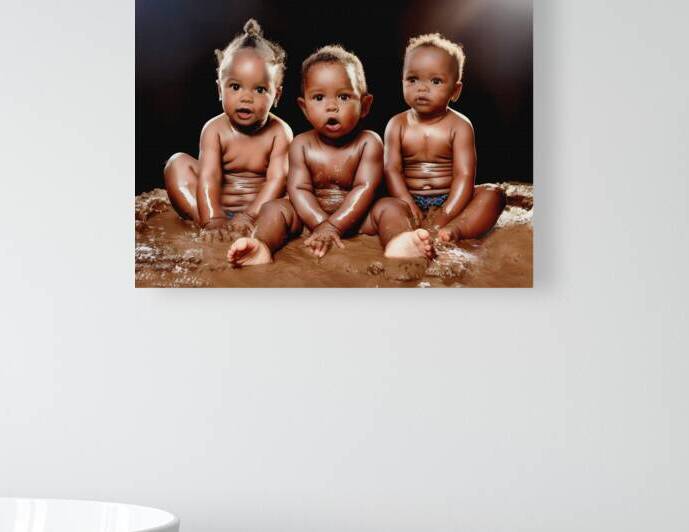 Muddy  Toddlers by Thea Menagh
