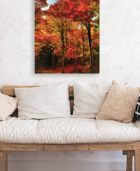 UNBELIEVABLE FOREST FOLIAGE by Thea Menagh